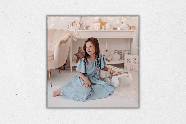 Druk na szkle 50x50 cm z własnego zdjęcia