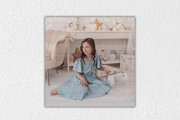 Druk na drewnie 50x50 cm z własnego zdjęcia