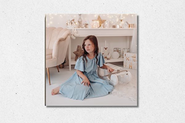 Druk na płycie piankowej Kapa 50x50 cm z własnego zdjęcia